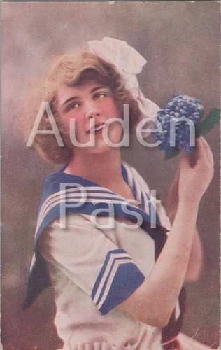 Vintage 1927 postcard - vintage,
