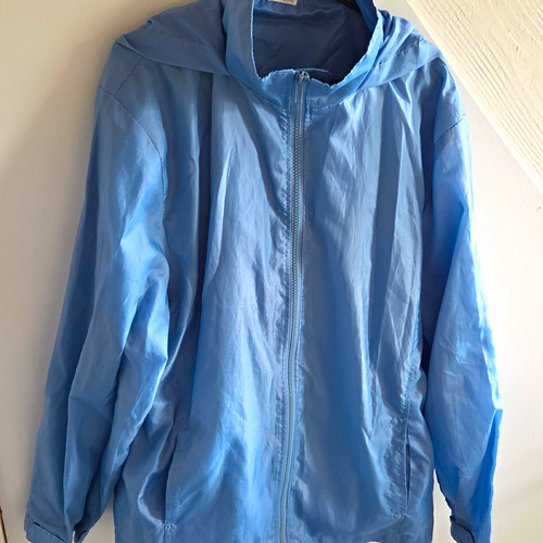 Clair neuville blue hooded - clair,