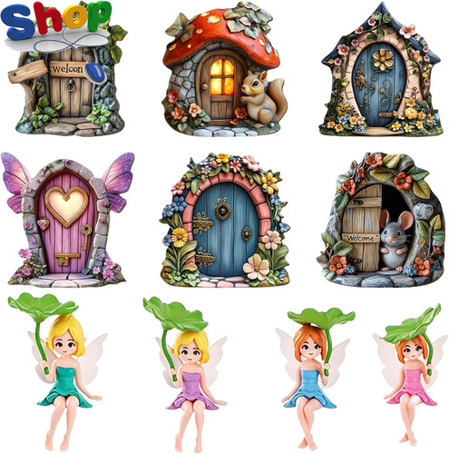 Pcs fairy garden kit - 10,