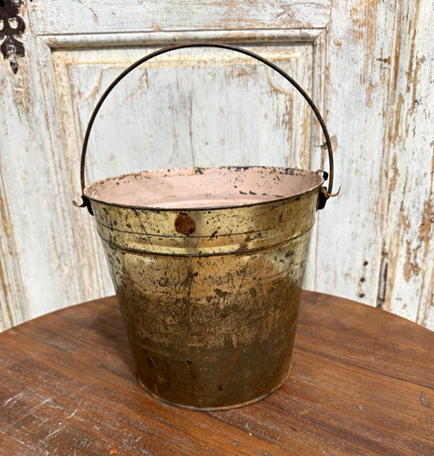 Vintage small metal - small, bucket