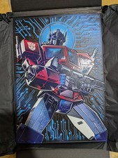 Limited Edition Optimus Prime Displate Metal Poster