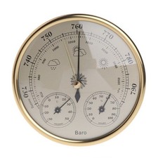 3 In 1 Weather Station  Indoor And Outdoor Use -Barometer Thermometer Hygrometer