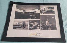 STEVE McQUEEN THE FILM BULLET B/W COLLAGE FRAME PHOTO 12 x 8 LIMITED EDITION £15