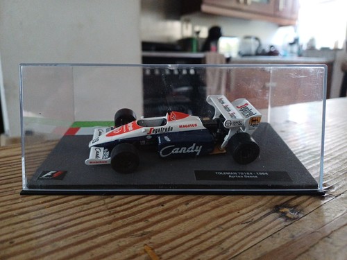 Panini toleman tg184 ayrton - tg184,