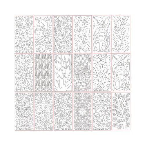 18x stencils for painting - stencils,