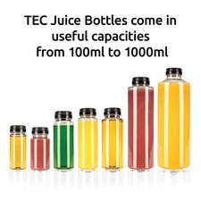 TEC Juice Bottle with Lids