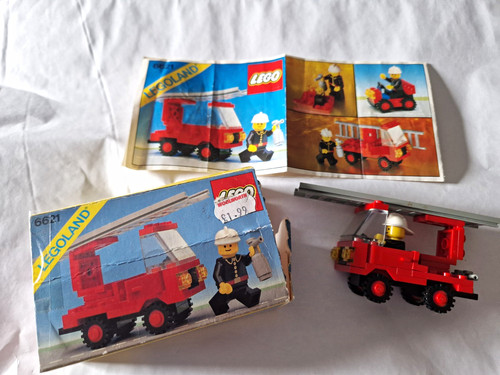 Lego 6621 fire - 6621, truck