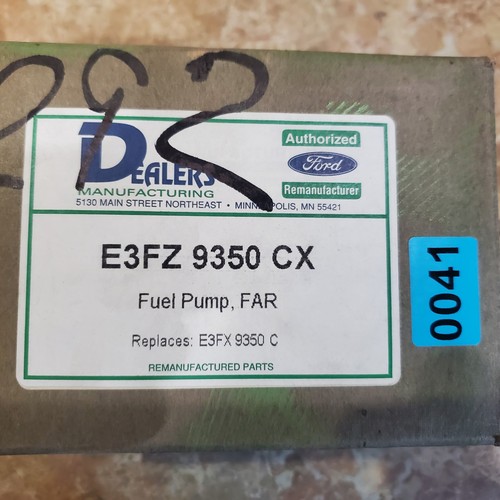 Ford e3fz 9350 mechanical - e3fz-9350-dx,