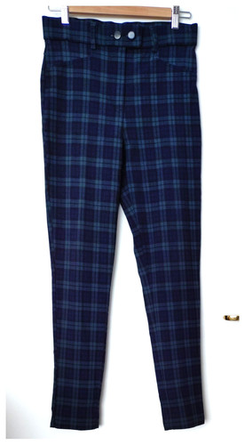 Tartan trousers jeggings by - trousers, /