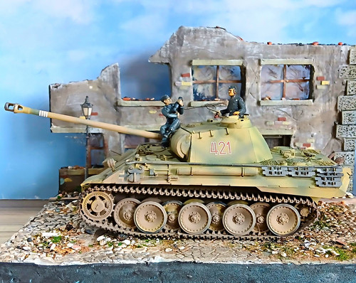 German panther tank - 1:35,