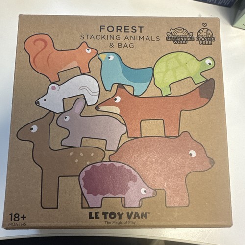 Toy van forest stacking - le,