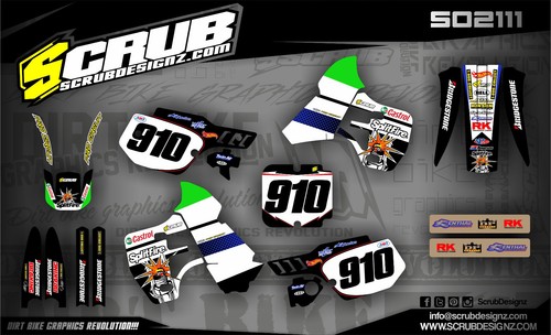 Graphics kit kawasaki kx500 - kit,