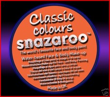 Snazaroo 18ml Orange Face