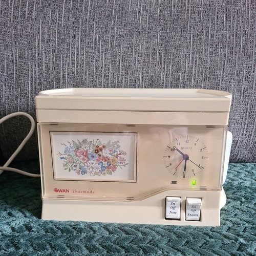 Swan compact teasmade alarm - swan,