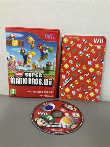 Nintendo wii new super mario - new,