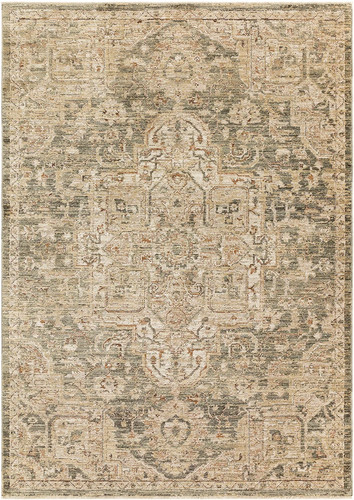 Heriz he02 serapi green rug - heriz,