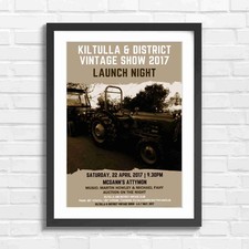 Retro Vintage Tractors Farm