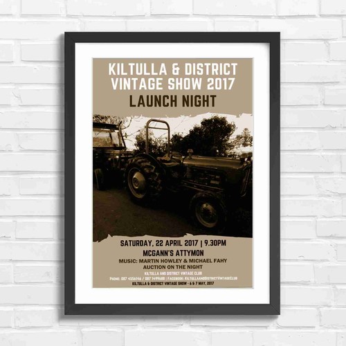 Retro vintage tractors farm - retro,