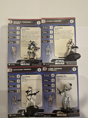 Star wars miniatures clone - -,