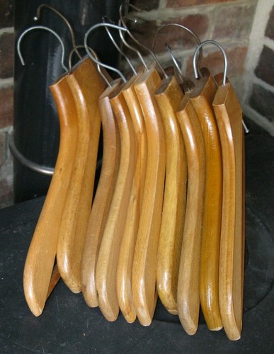 Vintage wooden wood coat - 10,