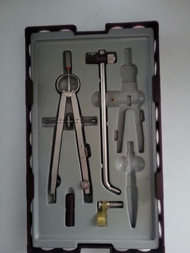 Rotring vintage compass set - rotring,