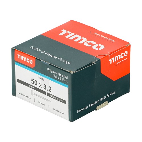 Timco polymer headed nails - headed,