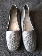 Ladies Black Slip On Shoes From Marks And Spencer Footglove Size 6 Wider Fit