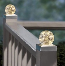 2 PK SOLAR LED DECK CAP