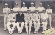OLD PHOTO SCHOOL CRICKET TEAM SPORT CHILDREN BLAZER UNIFORM SOCIAL HISTORY A 309