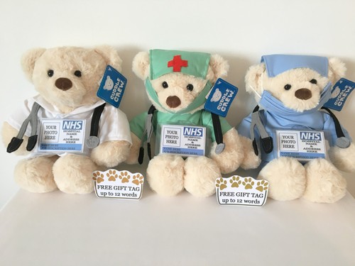 Doctor personalised teddy bear - doctor,