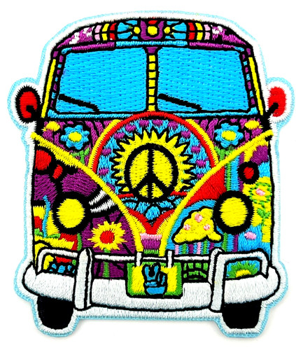 Grateful dead hippie bus - grateful,