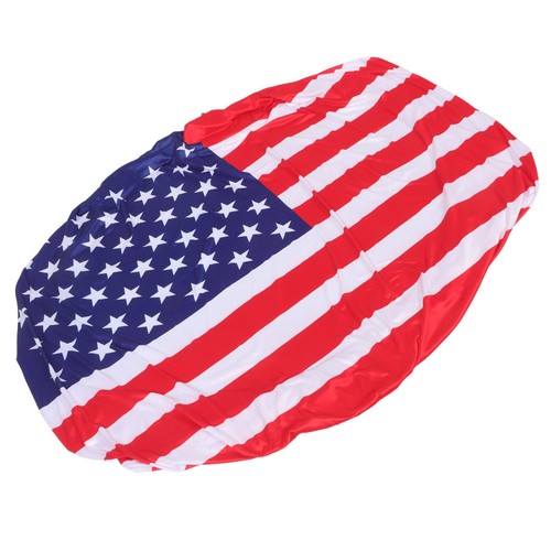 American flag hood cover - american,