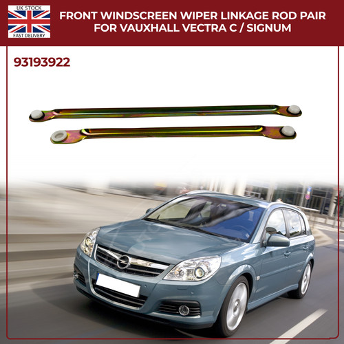 Front windshield wiper linkage - windshield,