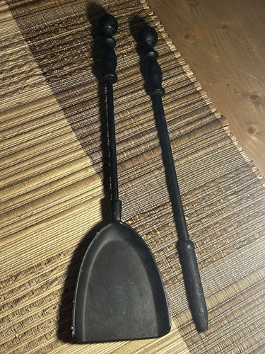 Pair vintage heavy - vintage, black
