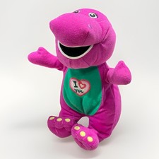 Playskool Talking Barney Plush