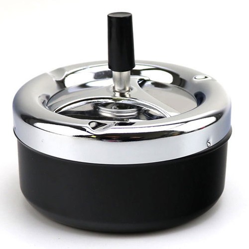 Bull brand round - push, down