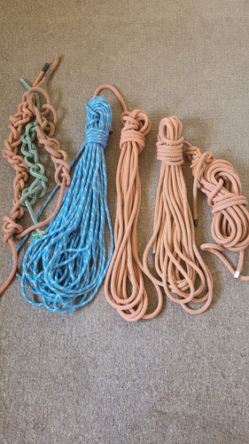 Expired climbing ropes