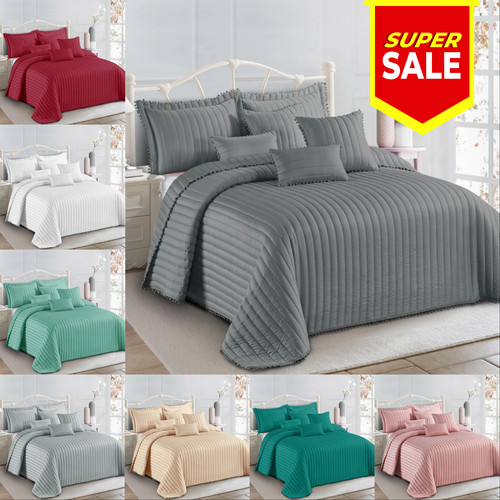 Piece bed throw quilted - piece,