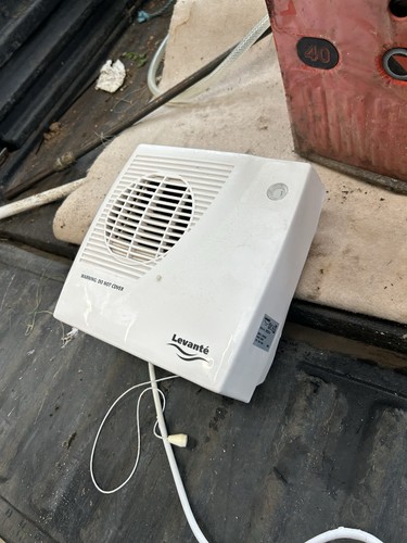 Fan heater pull chord bathroom - heater,