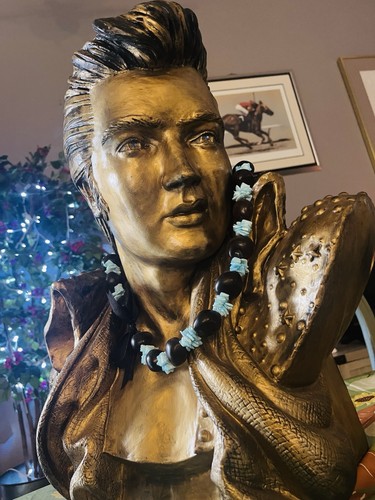 Vintage gold elvis - gold,