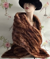 Stunning vintage mink stole
