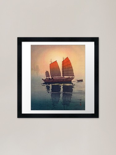 Sailing boats morning - -, by