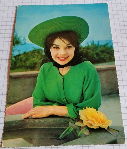 Postcard actress pascale petit - postcard,
