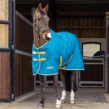 Shires Tempest Original 50 Horse Turnout Rug - Blue | Equestrian Horse Wear