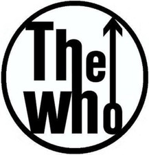 THE WHO VINYL DECAL - LOGO FOR