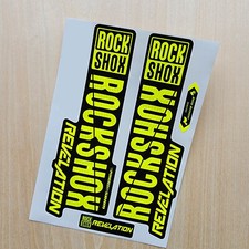 Rockshox REVELATION 2018 Fork Stickers Mountain Bike Downhill Enduro MTB