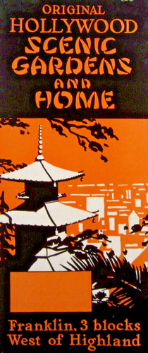 Hollywood travel brochure - travel,