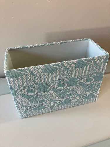 Upcycled rectangular lampshade