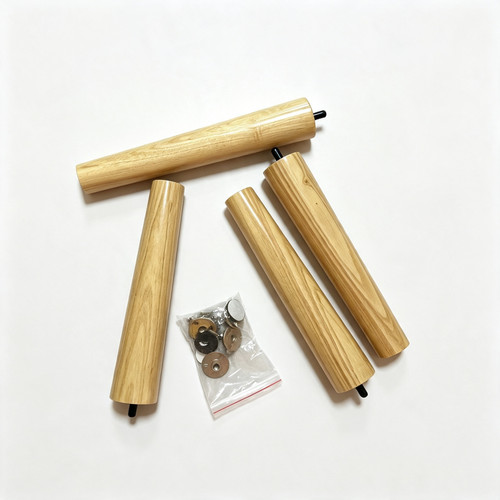 Round tapered wooden furniture - round,