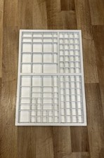 Original Vintage Wooden Printers Tray Drawer Letterpress Typecase Wall Display